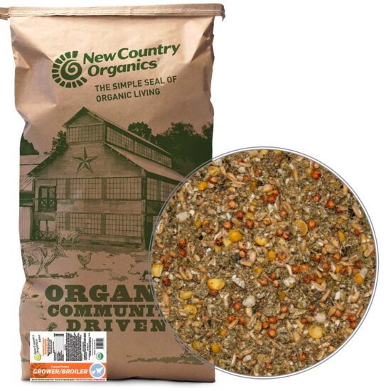 New Country Organics Grower Feed (4+ Weeks)