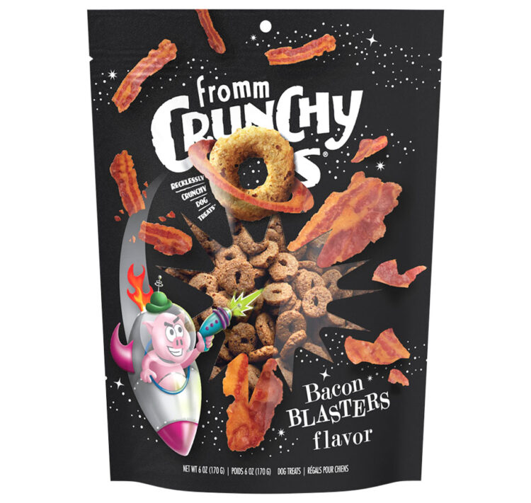 Fromm Crunchy O's Bacon Blasters Dog Treats