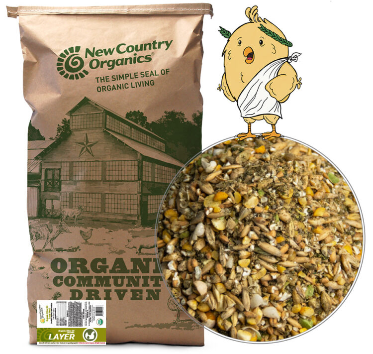 New Country Organics Olive Oil Low-PUFA Layer Feed