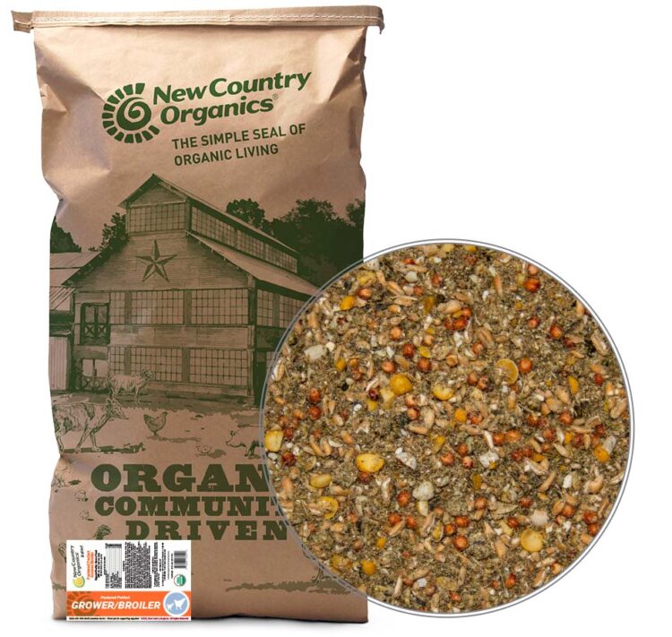 New Country Organics Pastured Perfect Grower/Broiler Feed