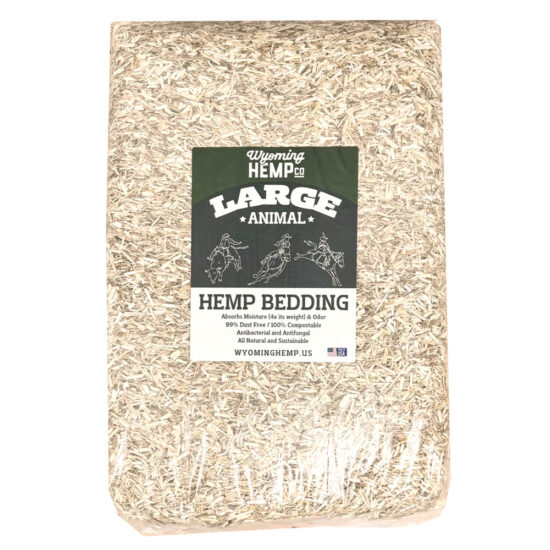 Wyoming Hemp Company Large Animal Hemp Bedding