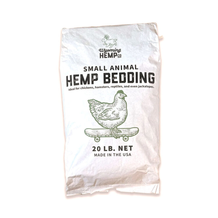 Wyoming Hemp Company Small Animal Hemp Bedding, 20 lb