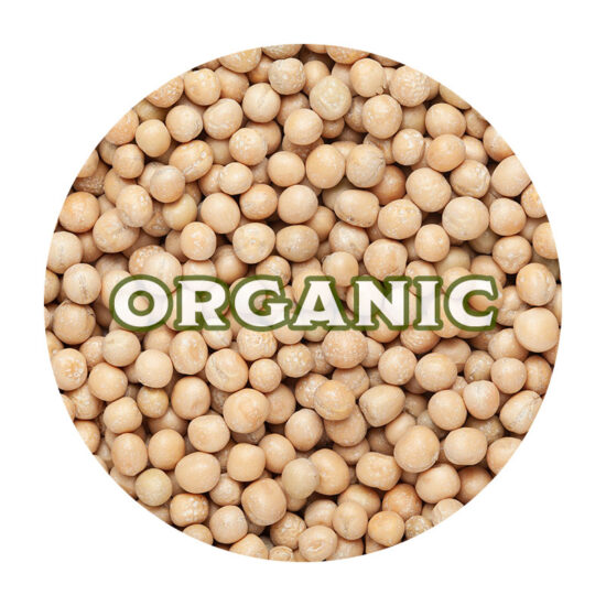 Whole Peas, Organic - 40 lb