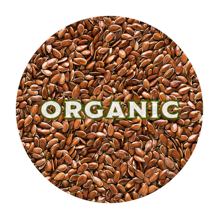 Flax Seed, Organic - 50 lb