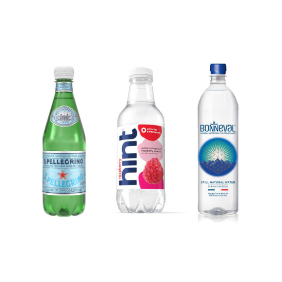 Bottled Water, Various Brands